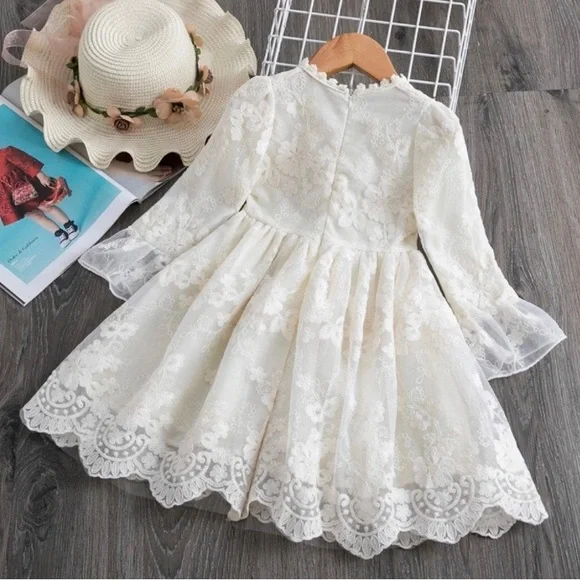Cute white lace dress